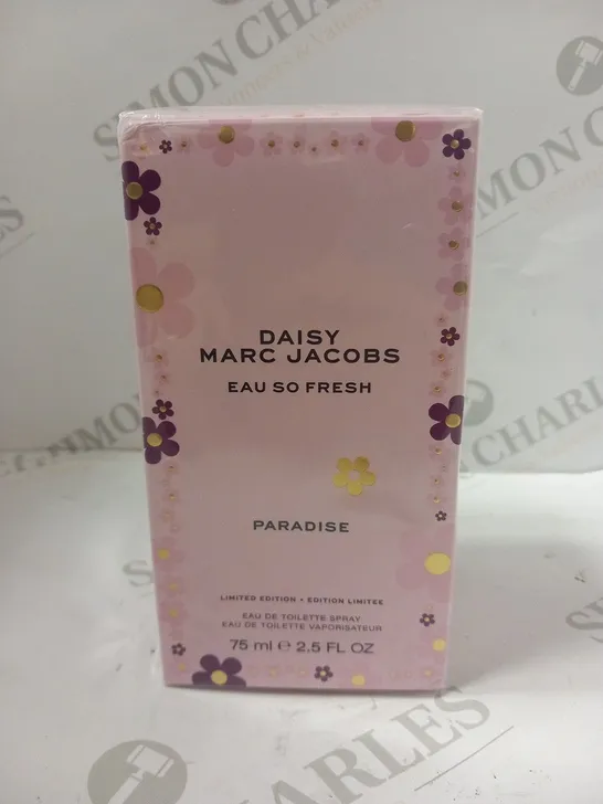 BOXED AND SEALED DAISY MARC JACOBS EAU SO FRESH PARADISE EAU DE TOILETTE 75ML