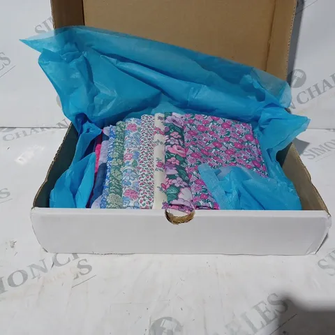 BOXED BRAMBLE PATCH GLORIOUS OCTAGONS LIBERTY HEIRLOOM COLLECTION BLOCK OF THE MONTH STARTER KIT 