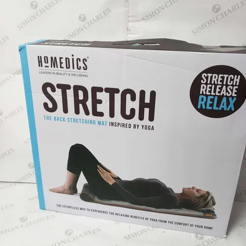 BOXED HOMEDICS STRETCH - ELECTRIC INFLATABLE YOGA MAT