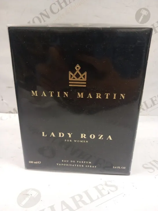 BOXED AND SEALED MATIN MARTIN LADY ROZA FOR WOMEN EAU DE PARFUM 100ML