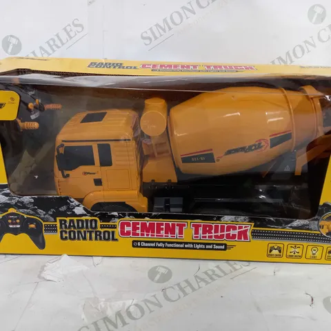 TOP RACE RADIO CONTROL CEMENT TRUCK