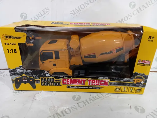 TOP RACE RADIO CONTROL CEMENT TRUCK