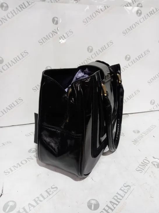 BAGGED JULIEN MACDONALD BLACK SHOULDER BAG