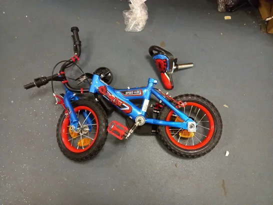 huffy marvel spiderman bike 12 inch for 3 - 5 year olds