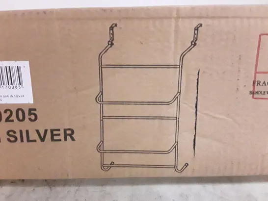 BOXED CUTL OVER-THE-DOOR TOWEL RACK