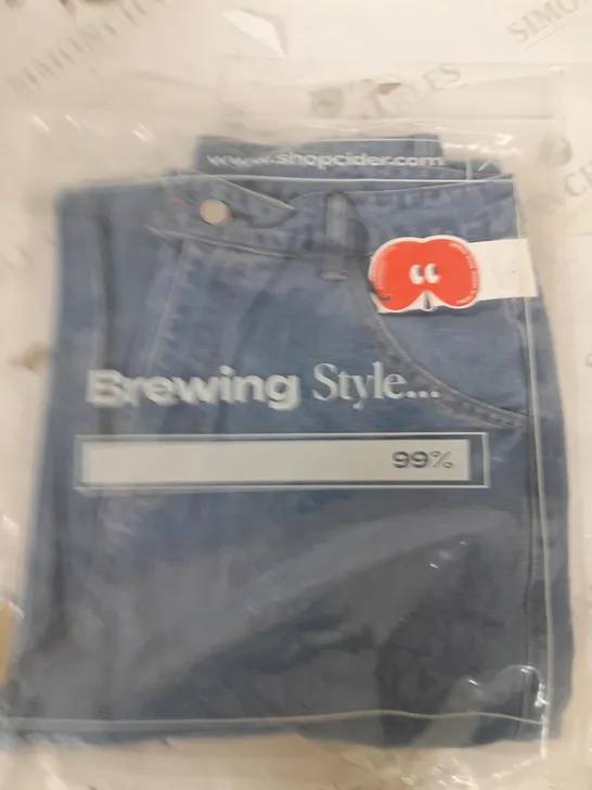 CIDER DENIM BLUE JEANS - SIZE LARGE