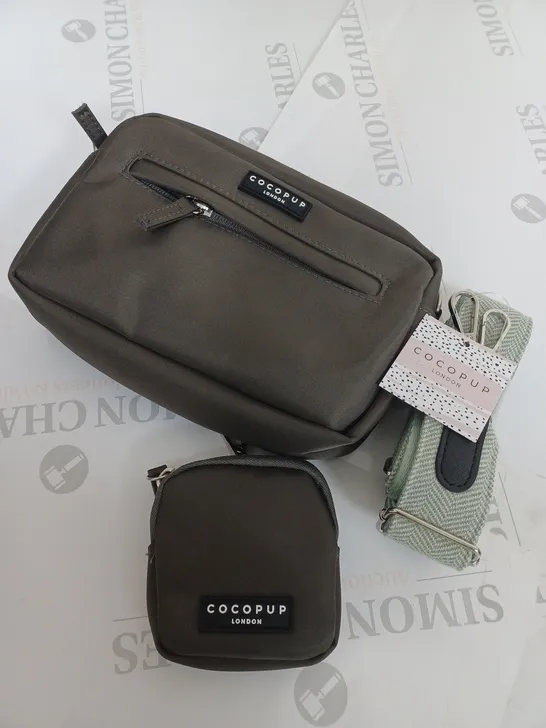 COCOPUP LONDON SET BROWN BAG