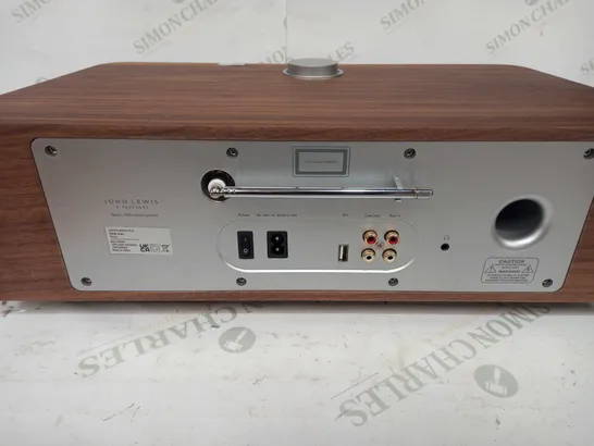 JOHN LEWIS TENOR HI-FI MUSIC SYSTEM 