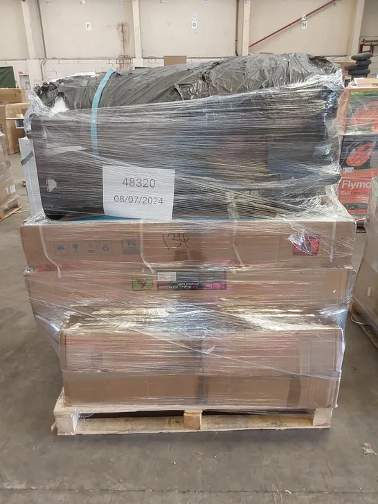 PALLET OF APPROXIMATELY 5 UNPROCESSED RAW RETURN HOUSEHOLD AND ELECTRICAL GOODS TO INCLUDE;