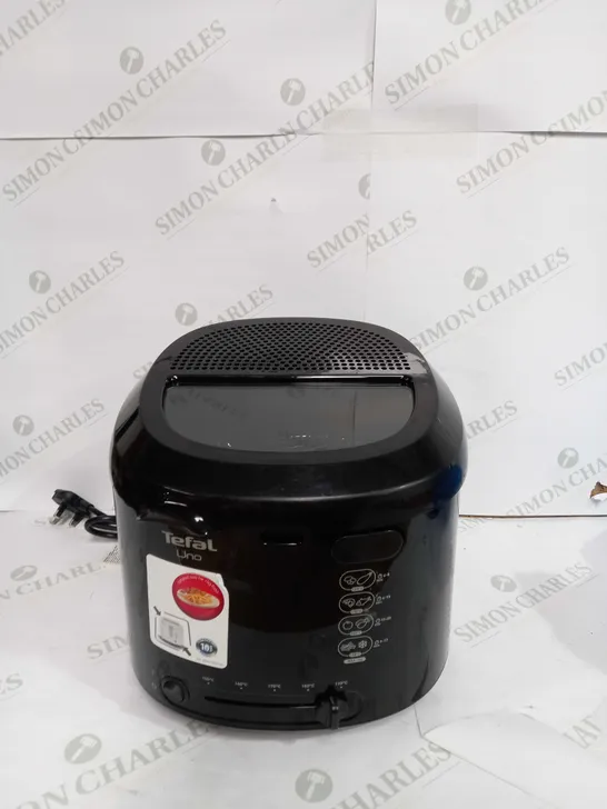 TEFAL UNO FF203840 DEEP FAT FRYER BLACK