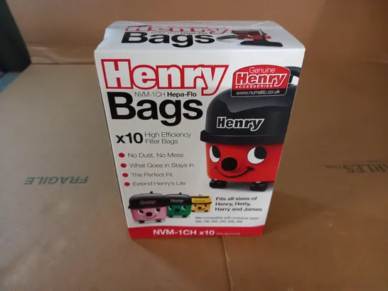 HENRY BAGS 10 PACK FILTER BAG