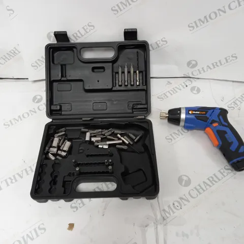 BOXED BUILDCRAFT TWIST HANDLE 3.6V SCREWDRIVER SET