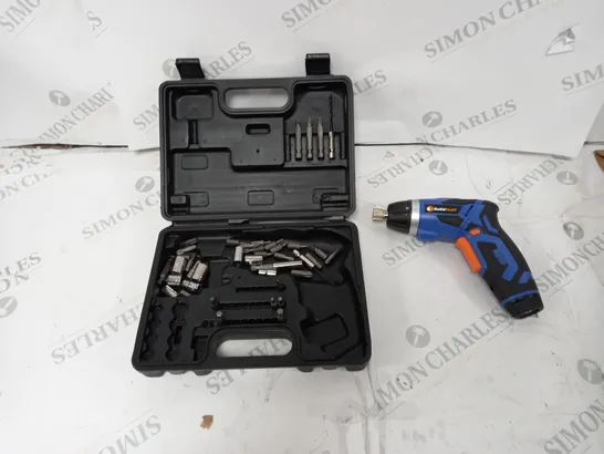 BOXED BUILDCRAFT TWIST HANDLE 3.6V SCREWDRIVER SET