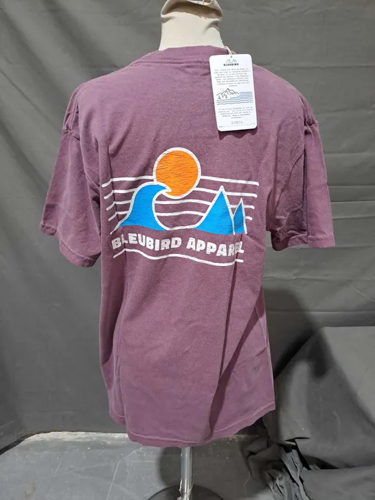 BLEUBIRD BERRY HORIZON TEE SIZE XL