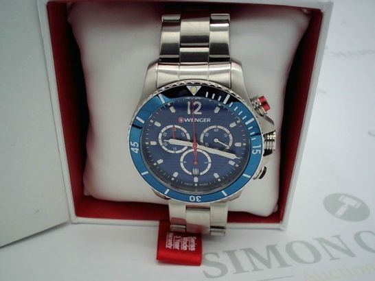 BRAND NEW BOXED WENGER SEAFORCE CHRONOGRAPH WATCH RRP £299
