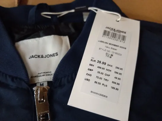 JACK & JONES NAVY BOMBER - EU M