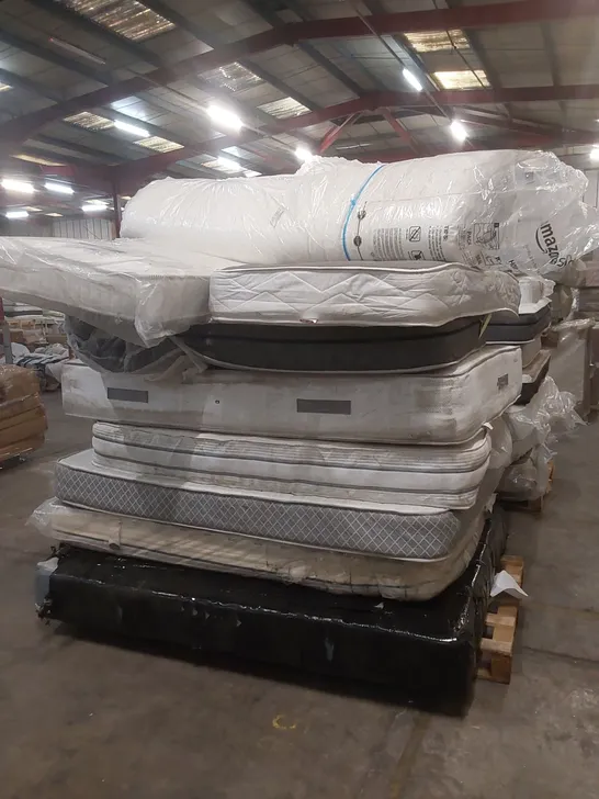 APPROX 8 X ASSORTED MATTRESSES. BRANDS, SIZES AND CONDITIONS VARY