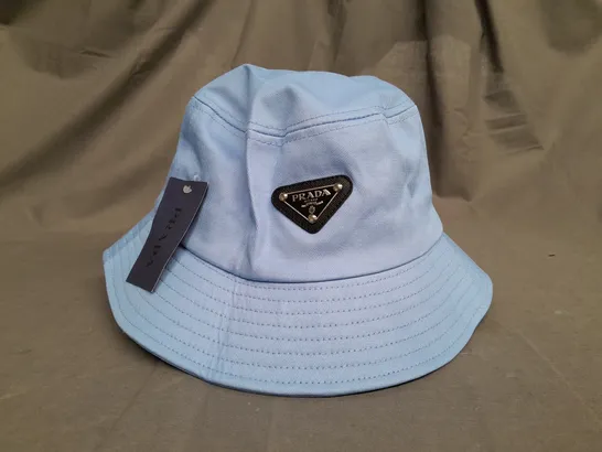 PRADA LIGHT BLUE BUCKET CAP