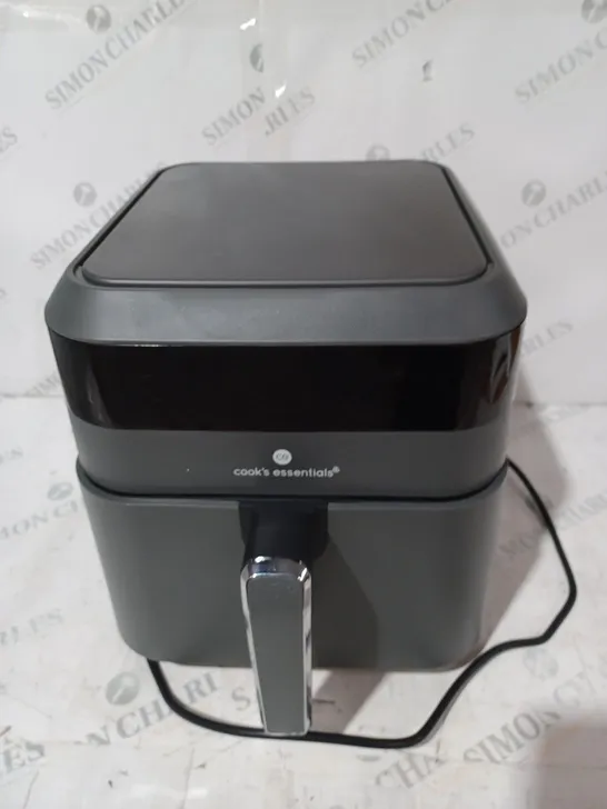 COOK'S ESSENTIALS 5.8L AIR FRYER IN SLATE GREY