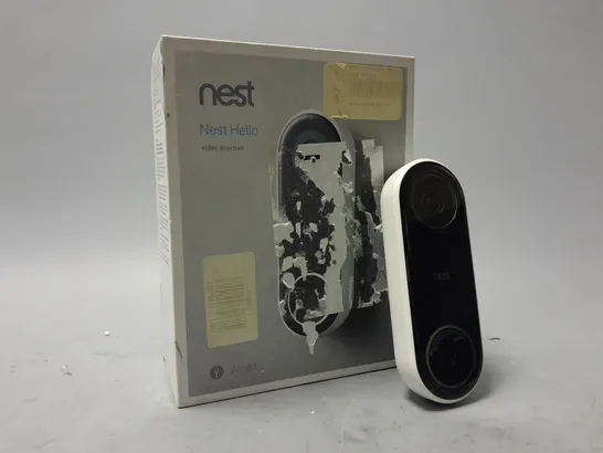 BOXED NEST HELLO VIDEO DOORBELL