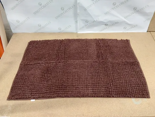 BAGGED LEMOS LUXURY CHENILLE SUPER SOFT ABSORBANT MICROFIBER BATH MAT (1 ITEM)