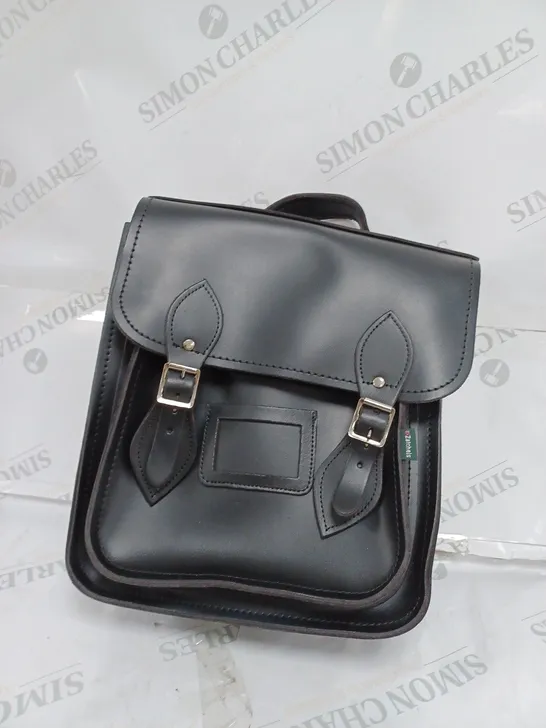 ZATCHELS BLACK HAND BAG 