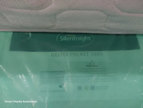 THREE ASSORTED SILENTNIGHT KINGSIZE MATTRESSES, INCLUDING PILLOWTOP, GELTEX & 1000 POCKET