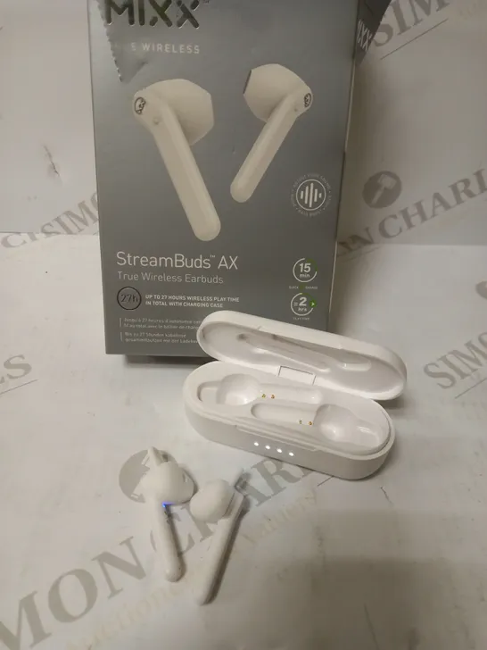 MIXX AUDIO STREAM BUDS AX TRUE WIRELESS EARBUDS