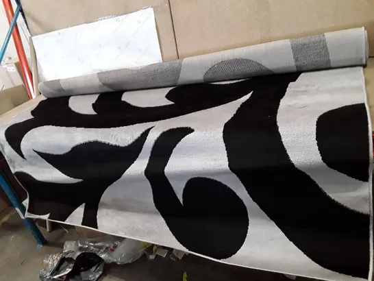 SOPHIA SILVER/BLACK RUG 200×290CM