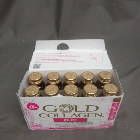 GOLD COLLAGEN X10 50ML BOTTLES - COLLECTION ONLY
