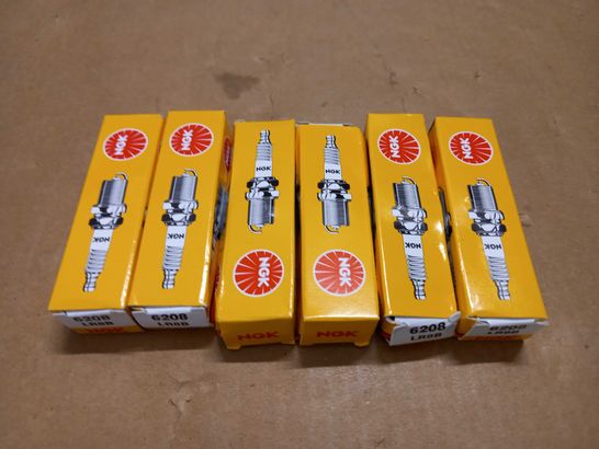 LOT OF 6 NGK SPARK PLUGS
