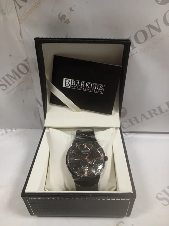 BOXED BARKERS OF KENSINGTON ENTOURAGE ROSE WATCH