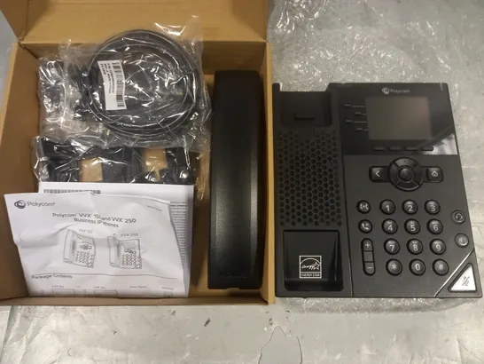 POLYCOM VVX 250 BUSINESS IP PHONE