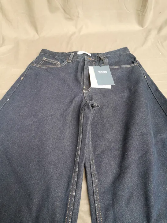 PULL & BEAR DARK DENIM JEANS - EUR 38