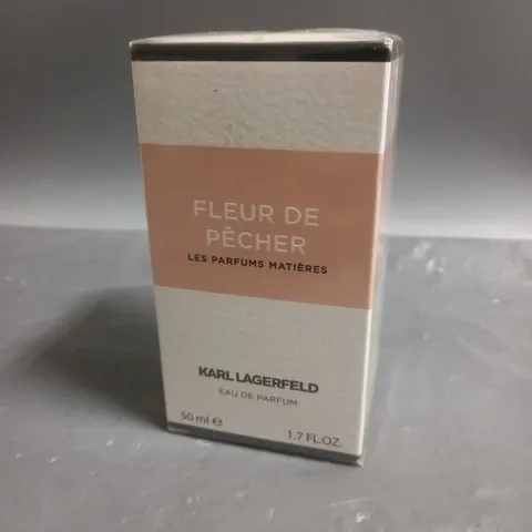 BOXED AND SEALED FLEUR DE PECHER KARL LAGERFELD EAU DE PARFUM 50ML