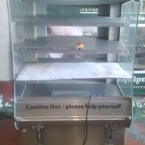 COMMERCIAL SELF SERVICE HOT FOOD DELI WARMER