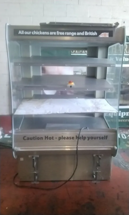 COMMERCIAL SELF SERVICE HOT FOOD DELI WARMER