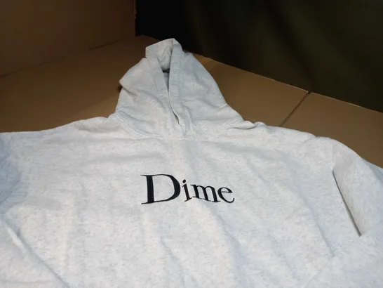 DIME STONE MARL FRONT POCKET HOODIE - XL