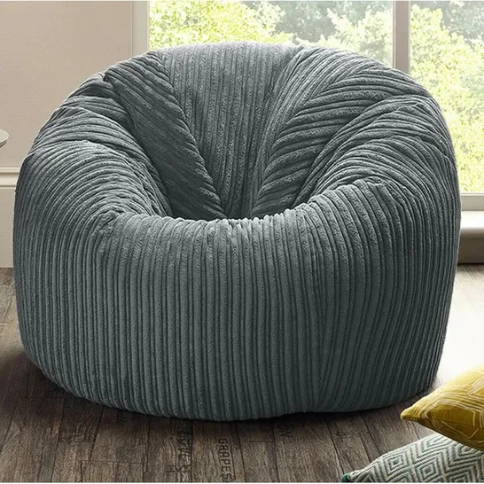 BOXED CLASSIC BEAN BAG UPHOLSTERY COLOUR: GREY