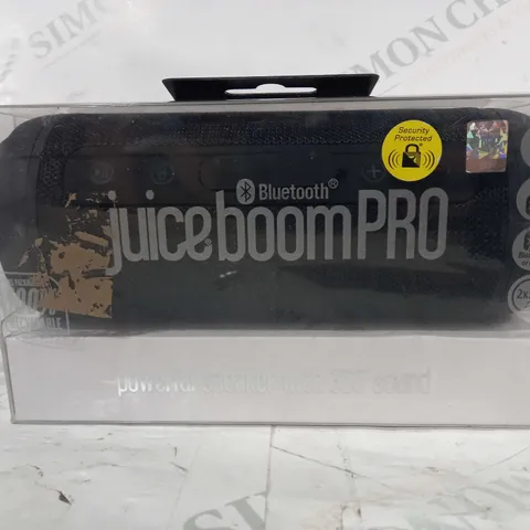 JUICEBOOMPRO PORTABLE BLUETOOTH SPEAKER 