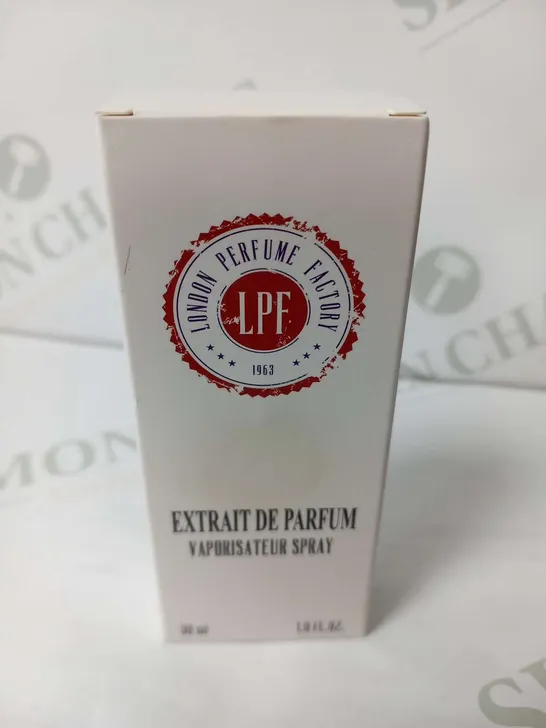 BOXED LONDON PERFUME FACTORY EXTRAIT DE PARFUM 30ML
