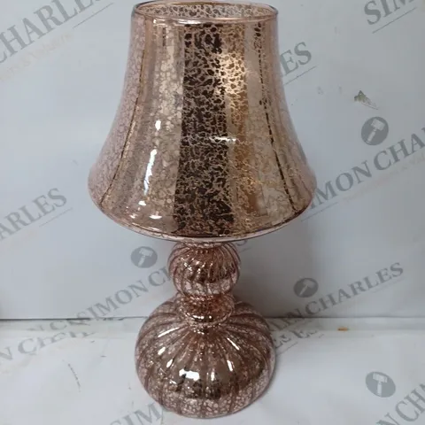 HOME REFLECTIONS PRE-LIT LED MERCURY GLASS LAMP