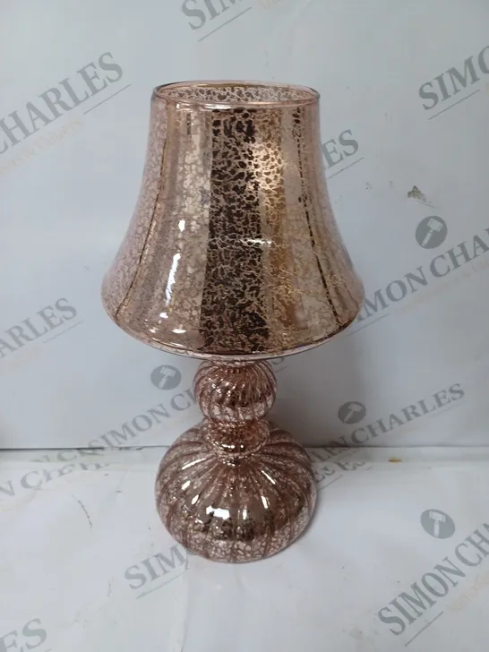 HOME REFLECTIONS PRE-LIT LED MERCURY GLASS LAMP