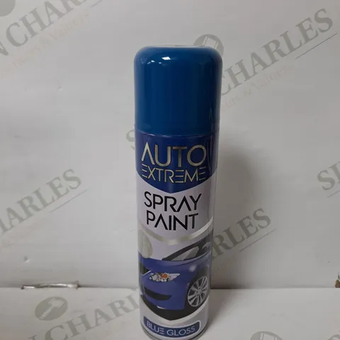 APPROXIMATELY 24 AUTO EXTREME SPRAY PAINT IN BLUE GLOSS 250ML 