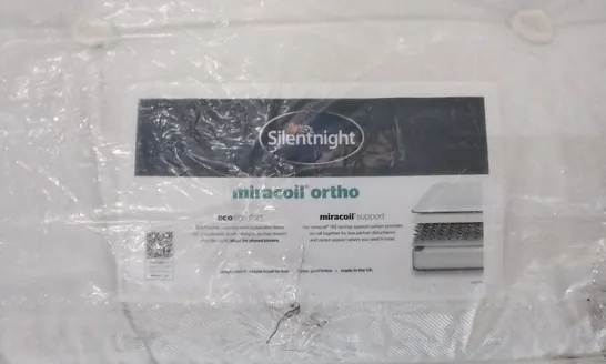 QUALITY BAGGED SILENTNIGHT ECO COMFORT MICROCOIL ORTHO 5FT MATTRESS