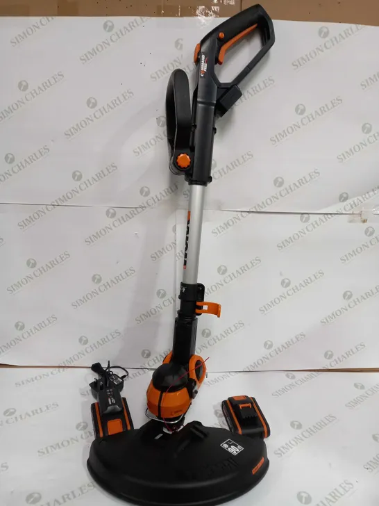 WORX WG163E CORDLESS GRASS TRIMMER - COLLECTION ONLY RRP £130