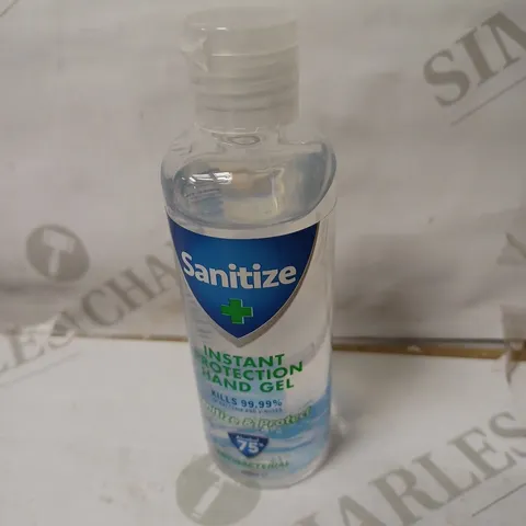 BOX OF 24 SANITIZE INSTANT PROTECTION 75% ALCOHOL HAND GEL 100ML BOTTLES