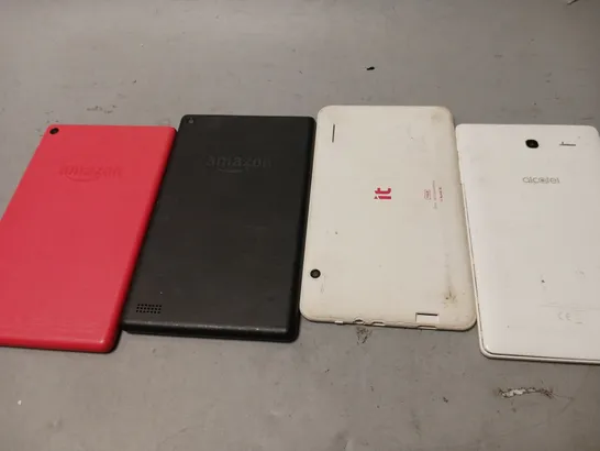 LOT OF 4 ASSORTED UNBOXED TABLETS 