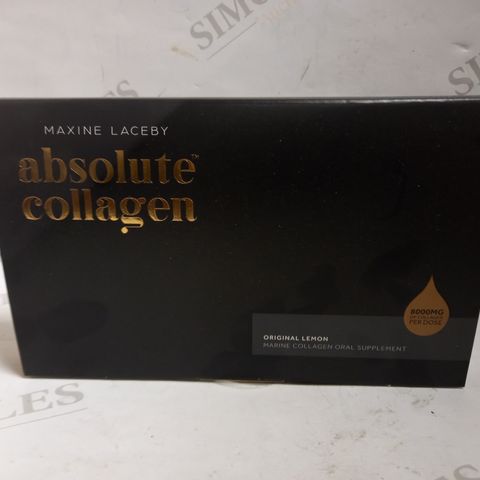 MAXINE LACEBY ABSOLUTE CLLAGEN 8000MG ORAL SUPPLEMENT (14 X 10ML SACHETS)