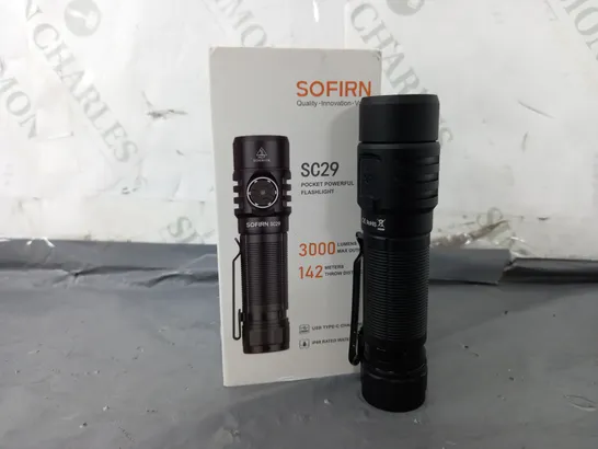 BOXED SOFIRN SC29 FLASHLIGHT